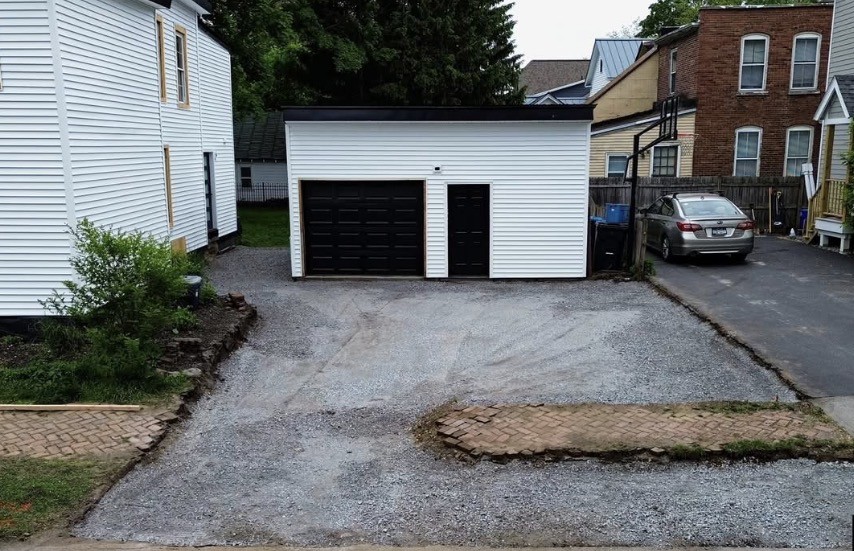 Driveway and drainage work